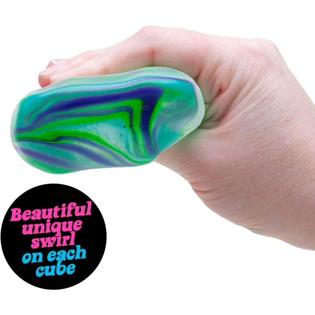 NeeDoh Nice Cube Swirl ¨C Solid Squish ¨C Assorted
