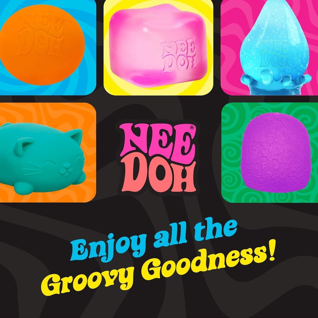 NeeDoh Teenie Globs ¨C Mini Sensory Balls ¨C 18 Pack
